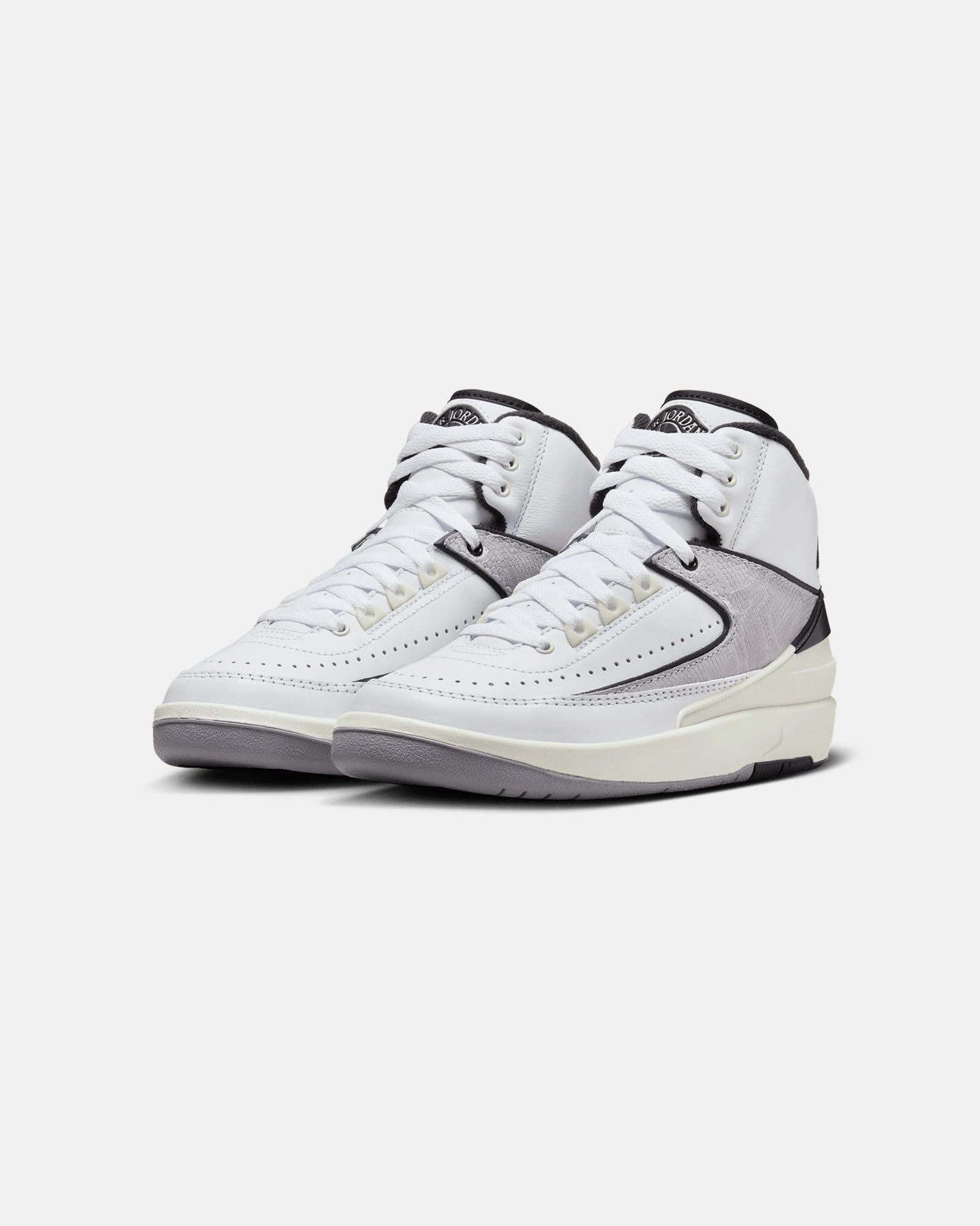 Jordan Kids' Air Jordan 2 Retro "Python" (GS) White Comfortable Upper