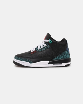 Jordan Kids' Air Jordan 3 Retro "Moto" (GS) Black/Red Agility Boost