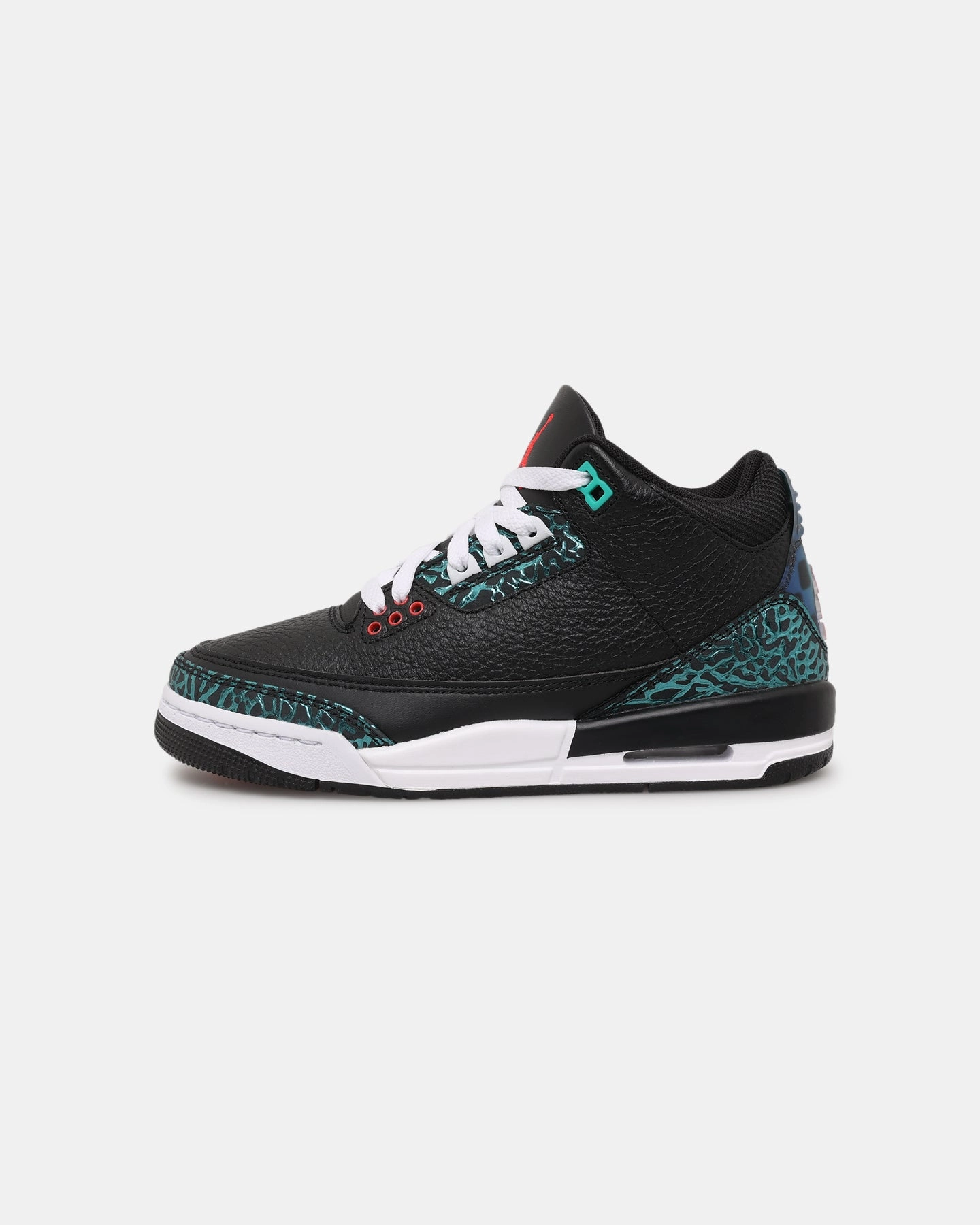 Jordan Kids' Air Jordan 3 Retro "Moto" (GS) Black/Red Agility Boost