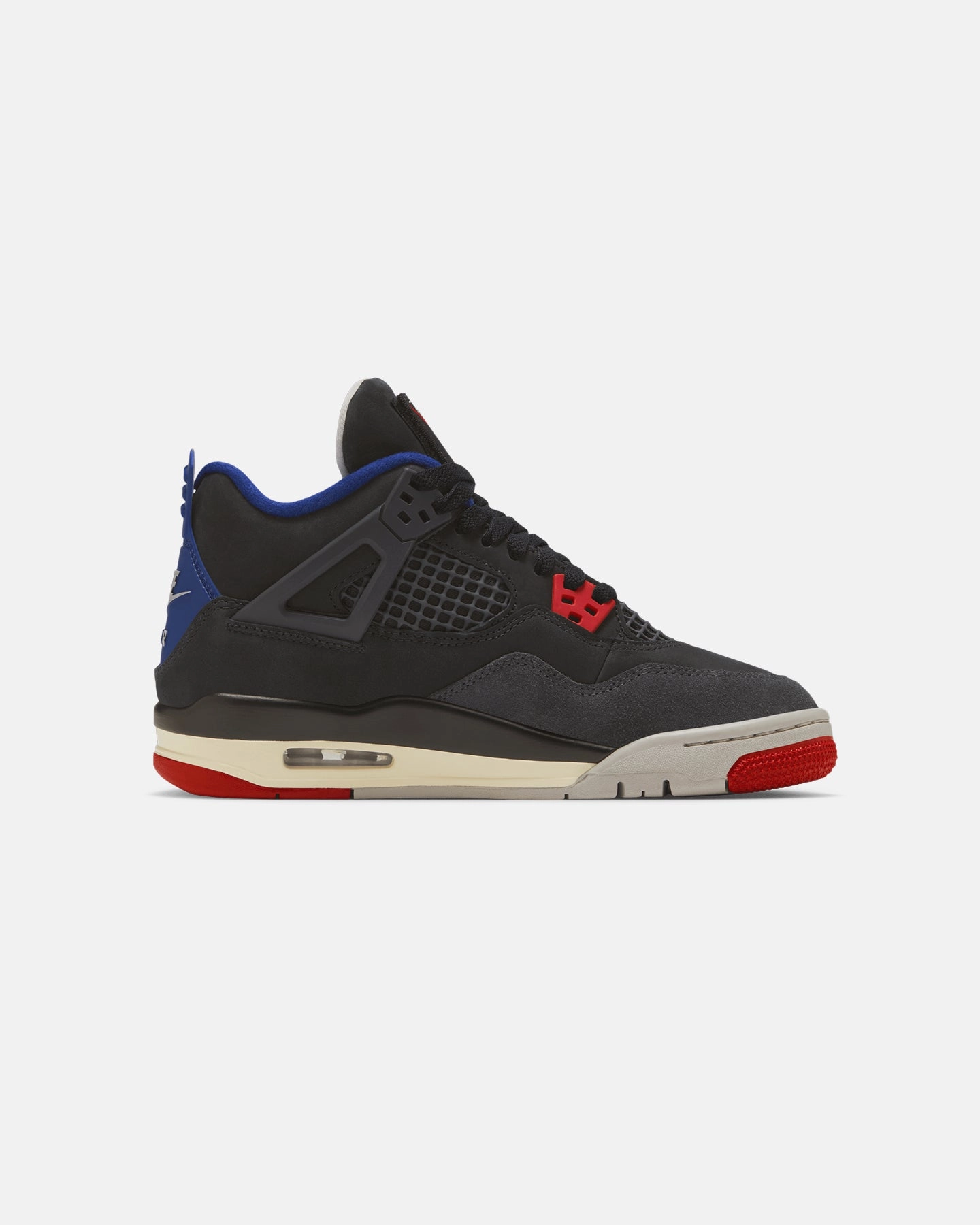Jordan Kids' Air Jordan 4 Retro OG Remastered "Rare Air" (GS) Black/Fire Red Comfort Soft