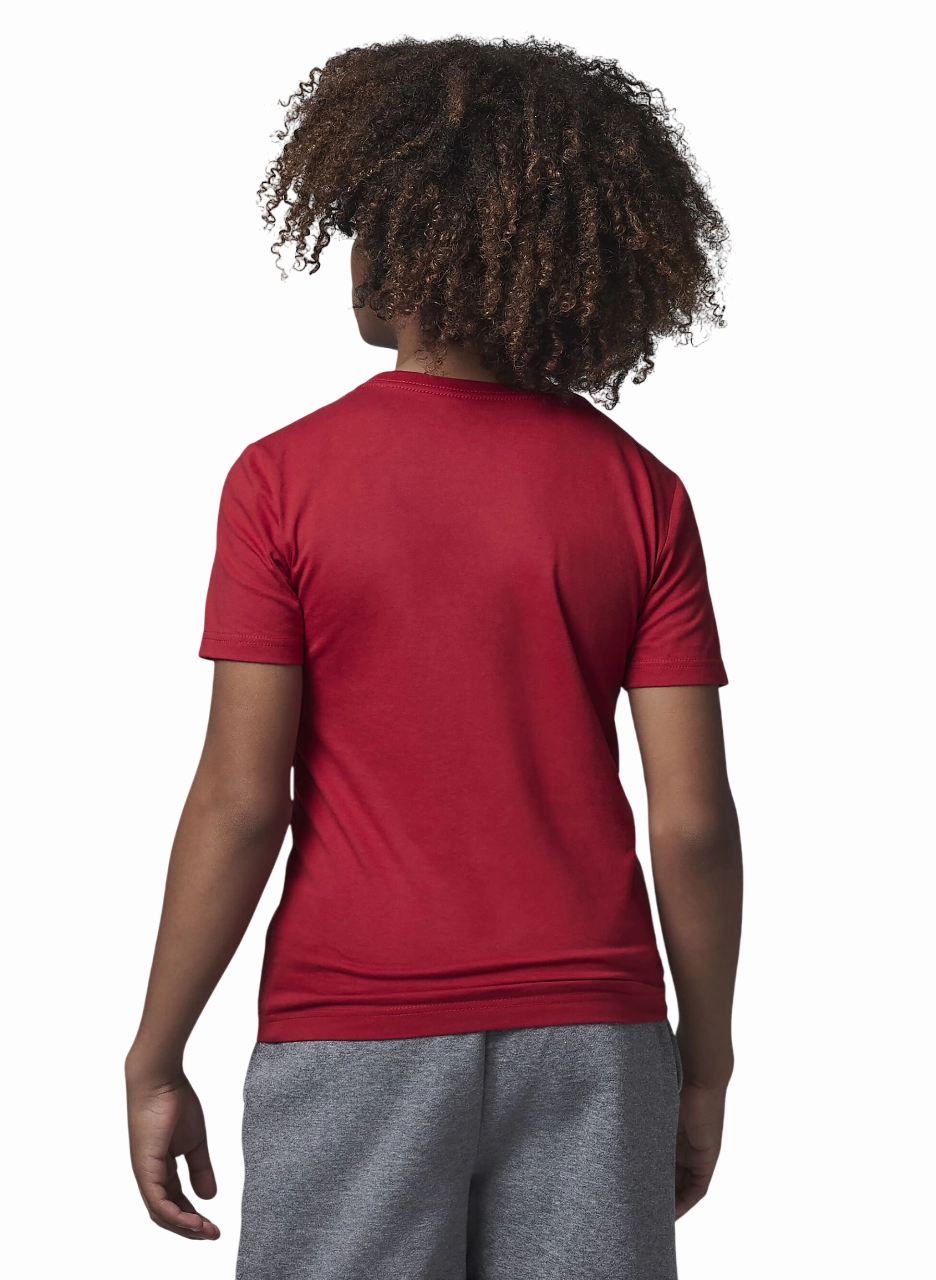 Jordan maglietta manica corta da ragazzo Practice Flight 95A088-R78 rosso Travel convenience