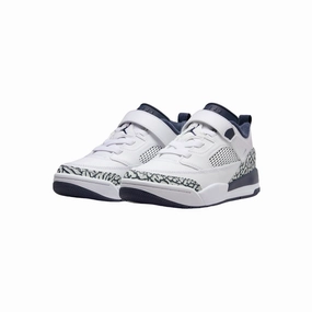 synthetic materials Jordan scarpa sneakers da bambino Spizike Low FQ3951-104 bianco-platino-blu