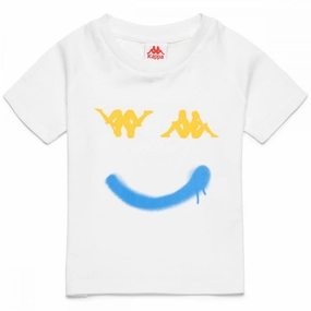 Kappa AUTHENTIC EKKO 3116GHW A0A white Oeko Tex Certified