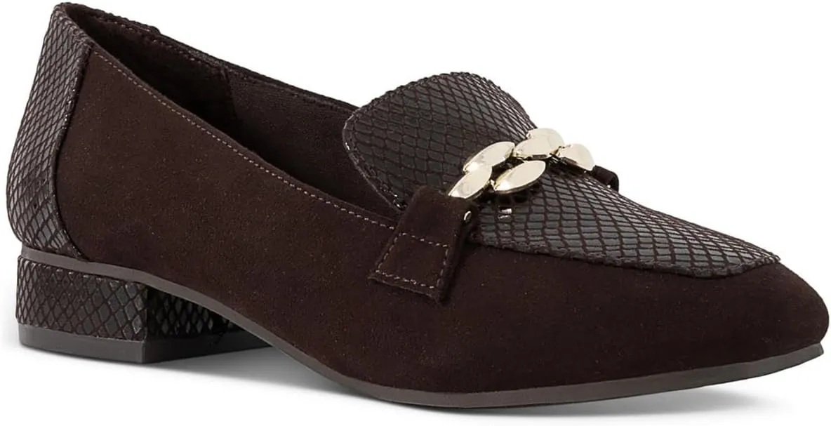 Karen Scott Womens Rahela Faux Suede Loafers