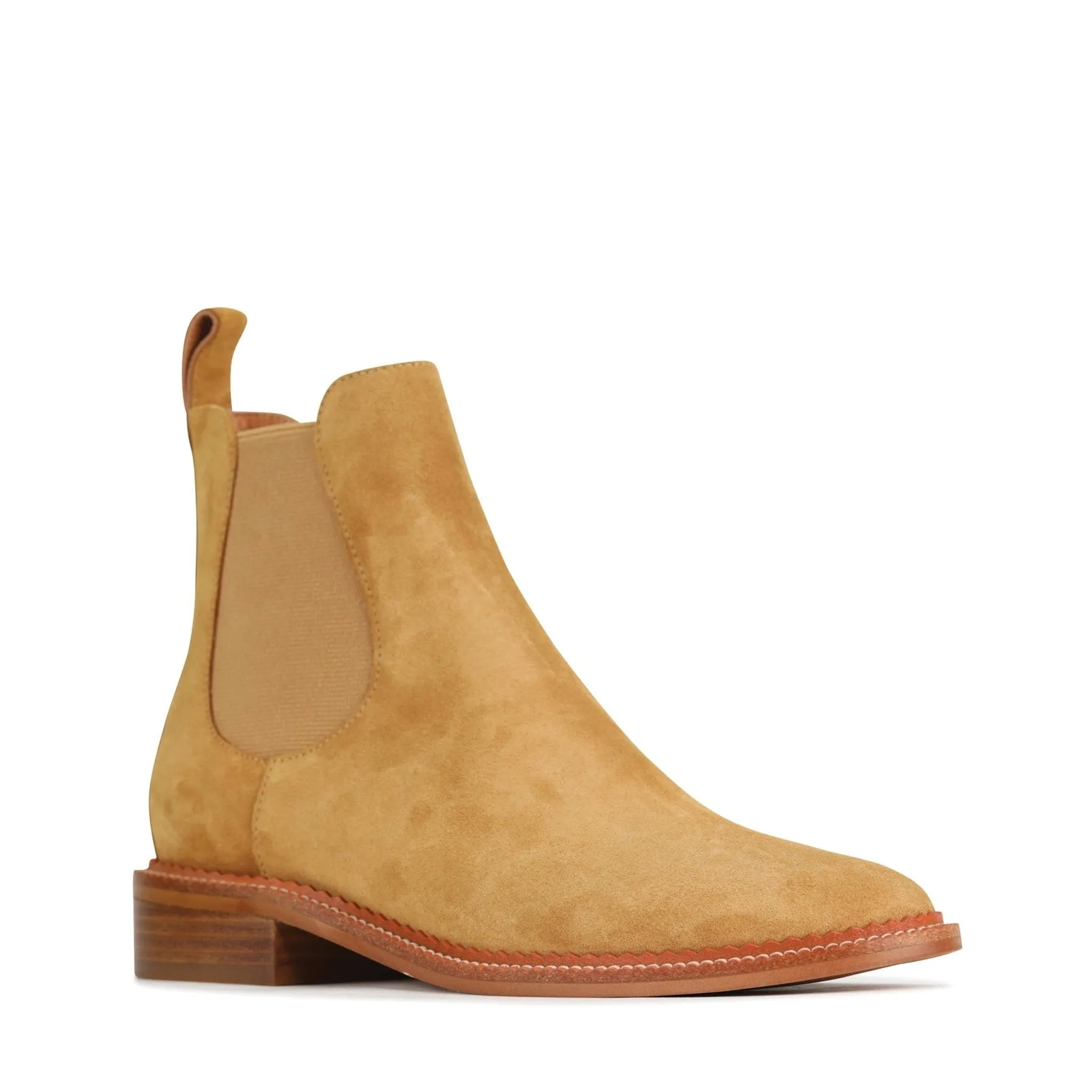 KARLA LEATHER CHELSEA ANKLE BOOTS