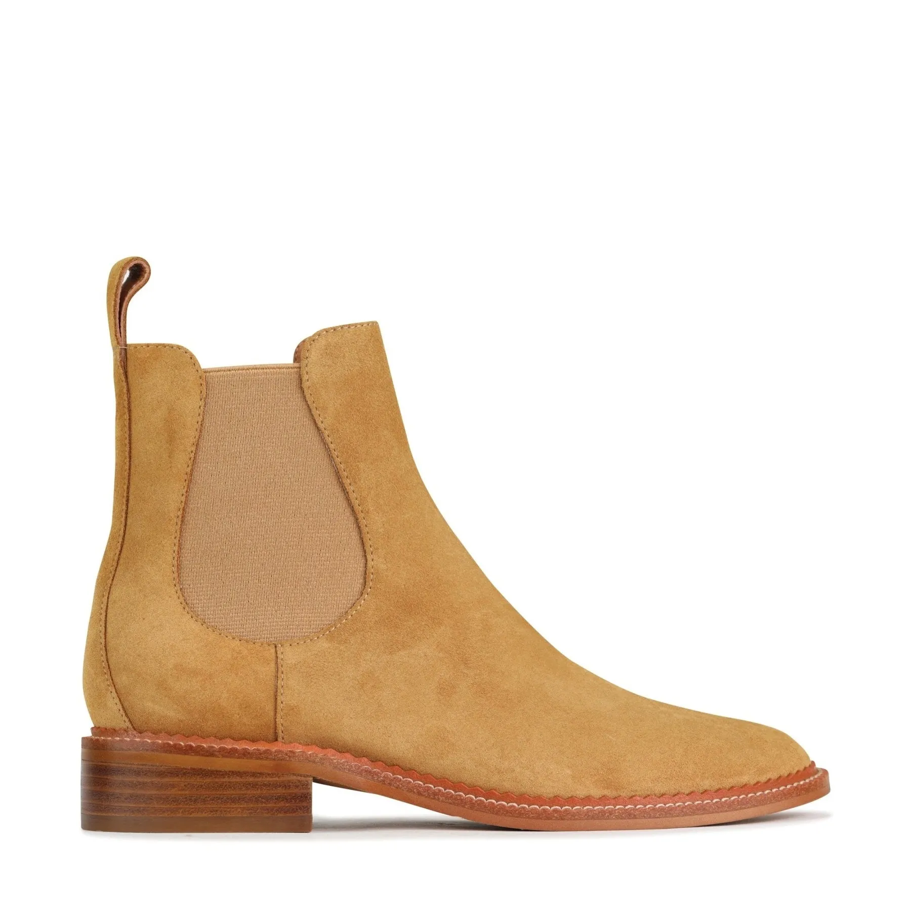 KARLA LEATHER CHELSEA ANKLE BOOTS