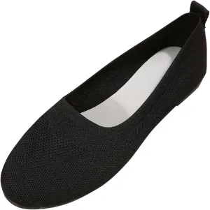 Ladies Fashion Solid Color Breathable Mesh Shallow Mouth Comfortable Flat Casual Shoes Women's Casual Shoes Slip on