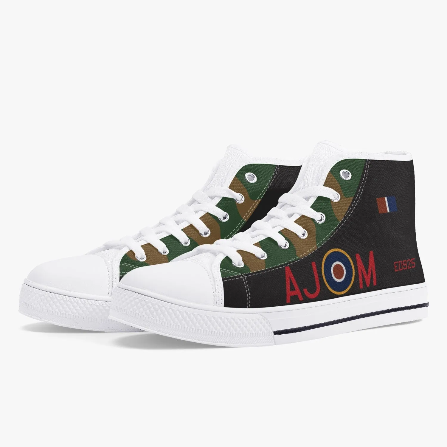Lancaster "AJ-M" High Top Canvas Shoes