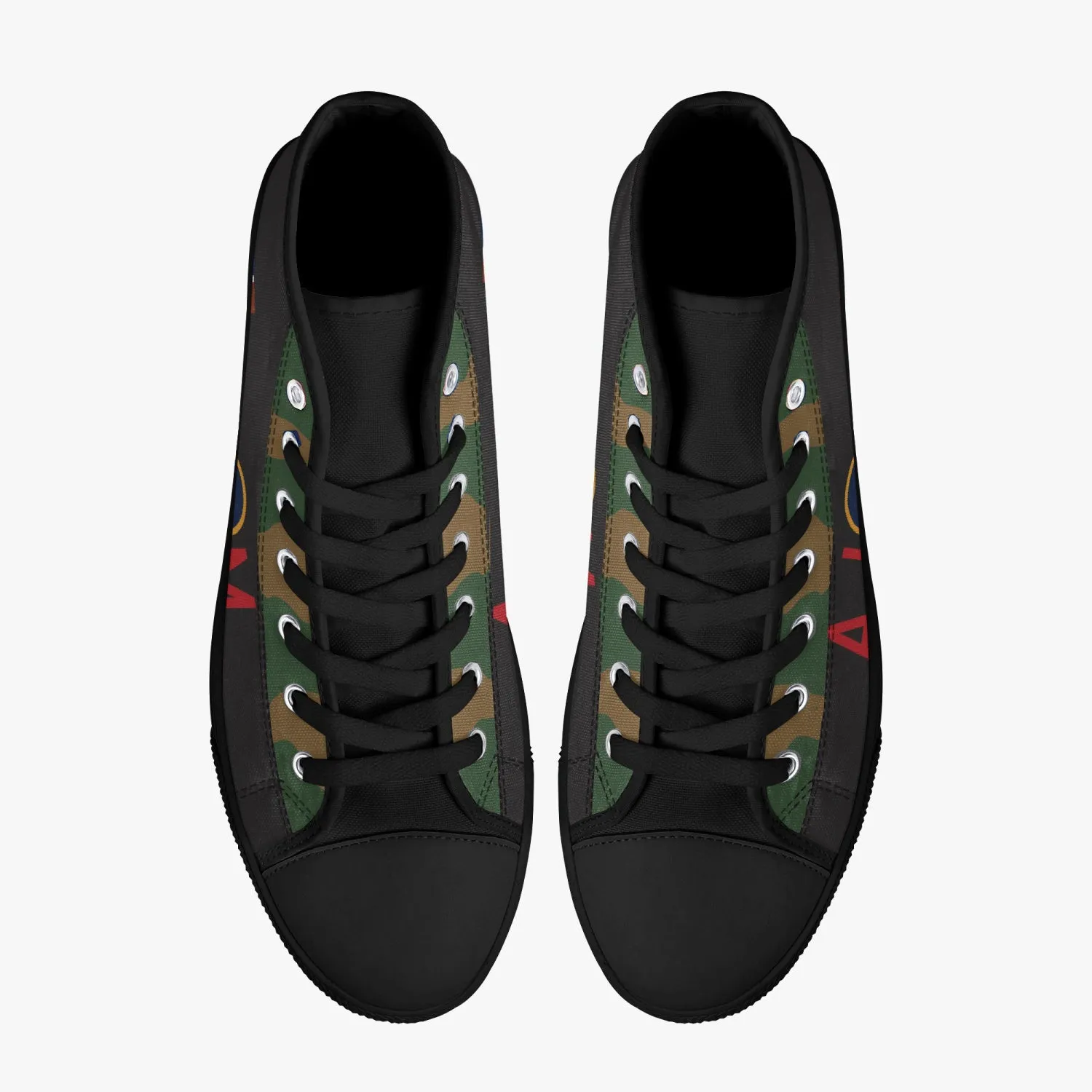 Lancaster "AJ-M" High Top Canvas Shoes