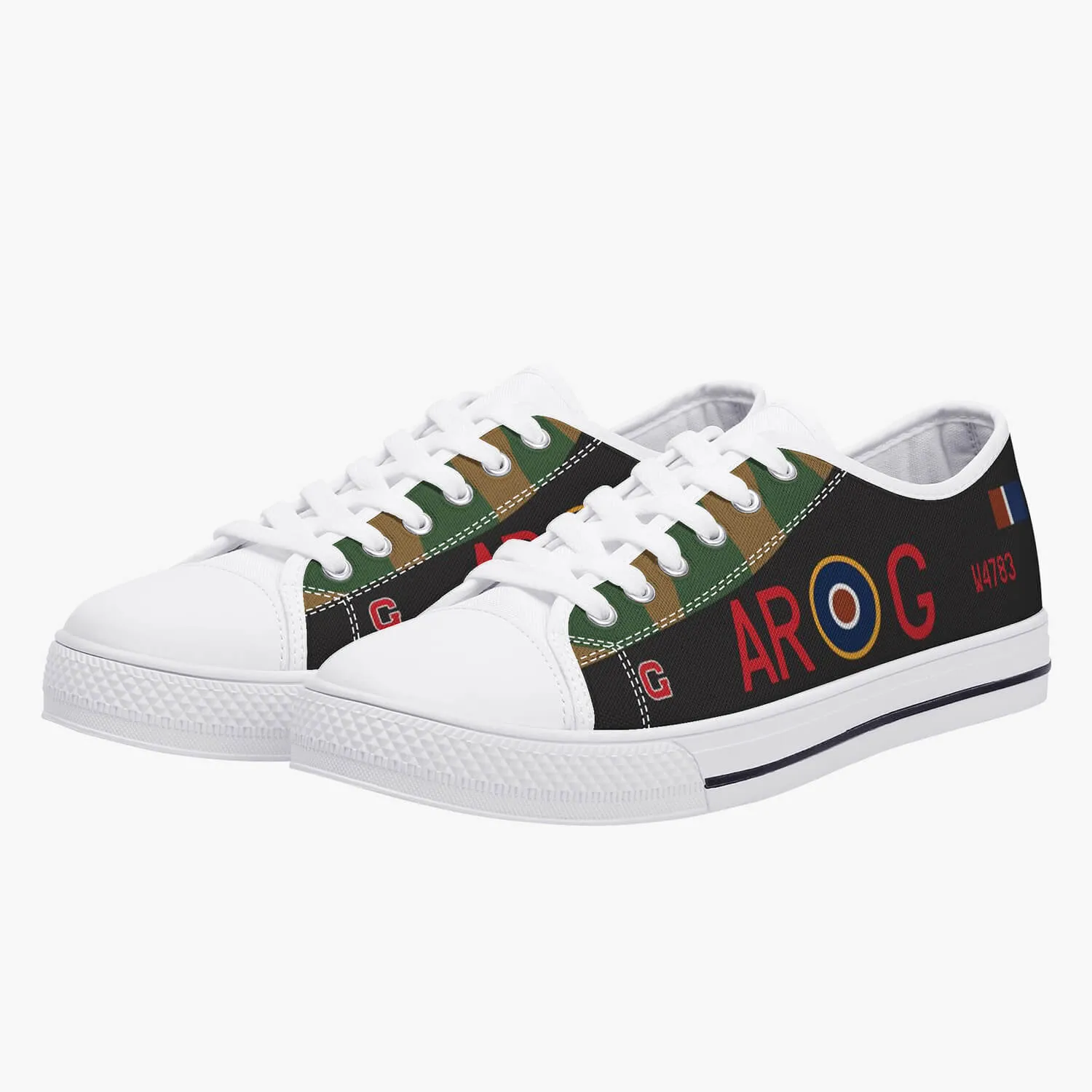 Lancaster "G for George" Low Top Canvas Shoes