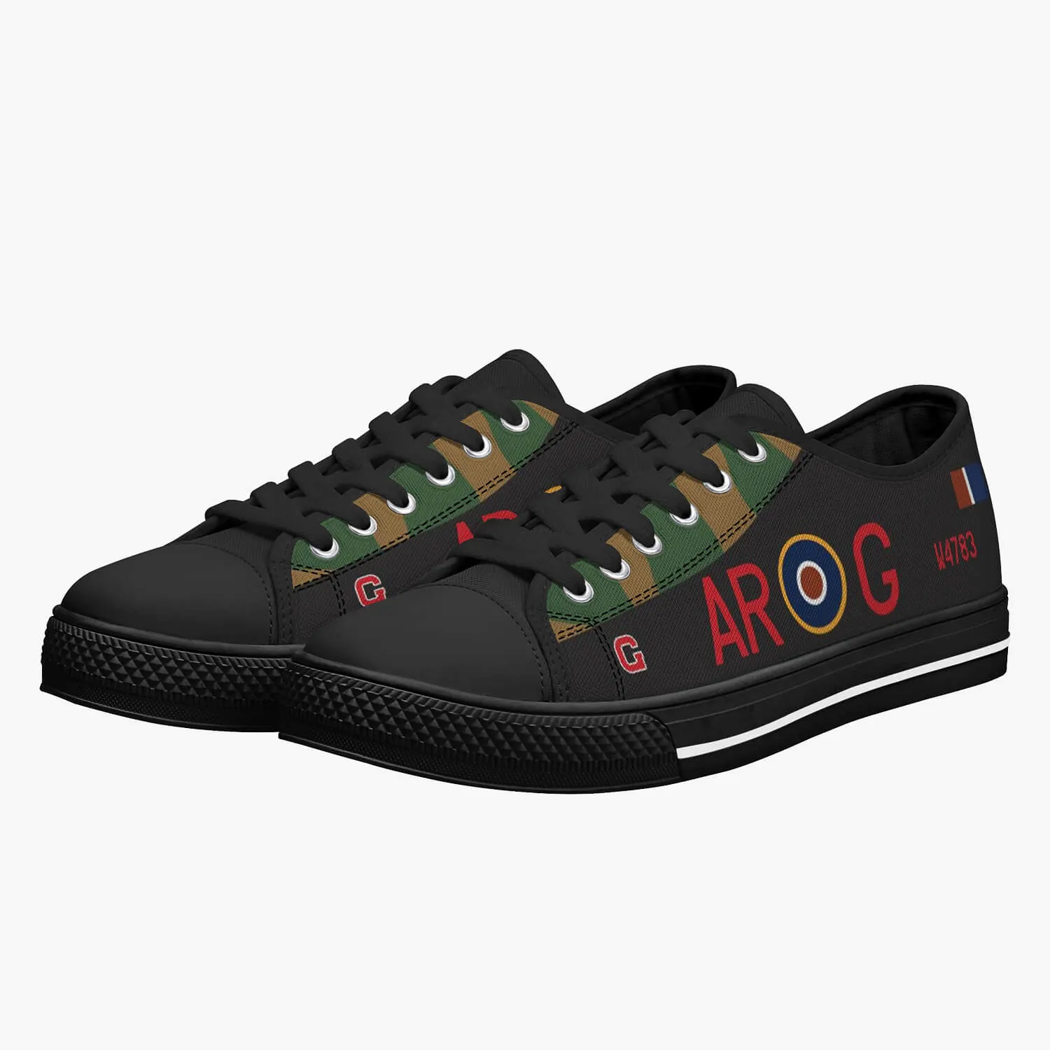 Lancaster "G for George" Low Top Canvas Shoes