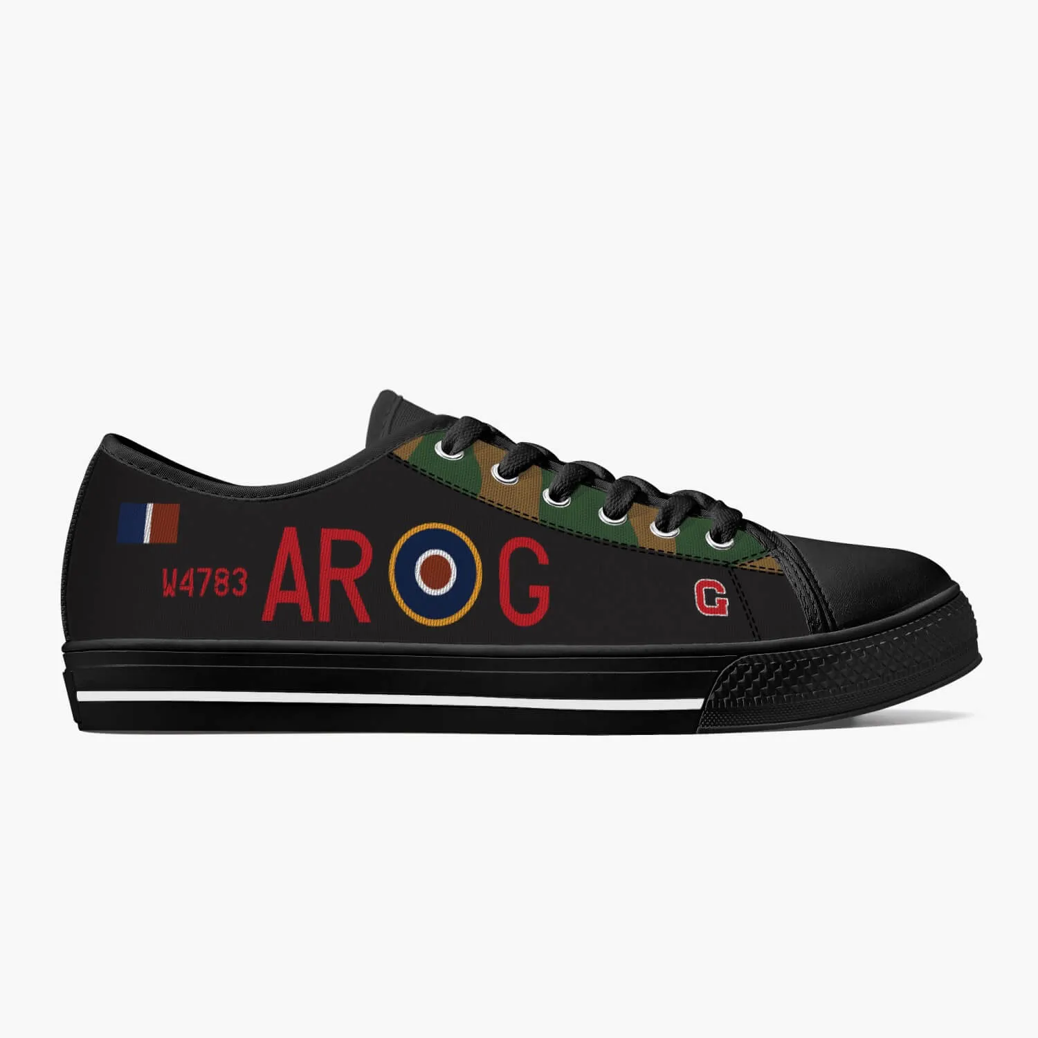 Lancaster "G for George" Low Top Canvas Shoes