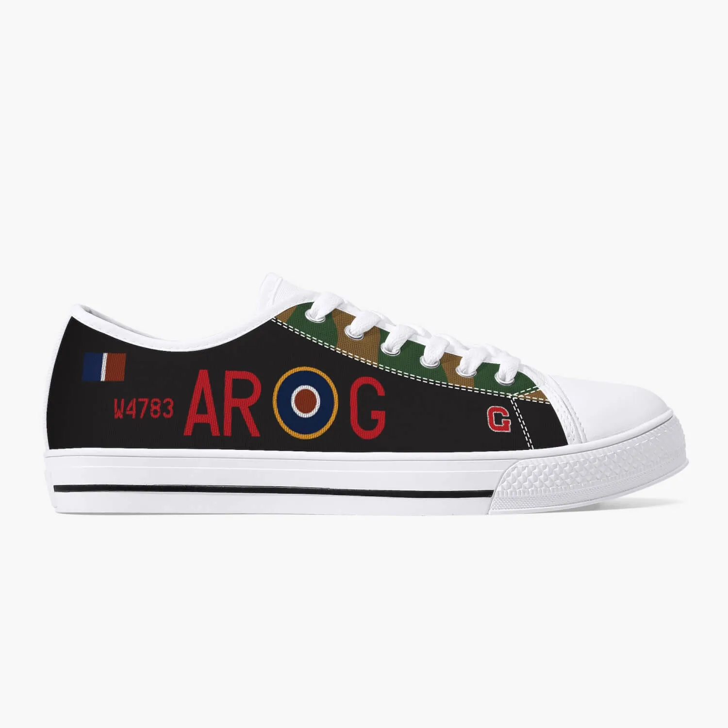 Lancaster "G for George" Low Top Canvas Shoes