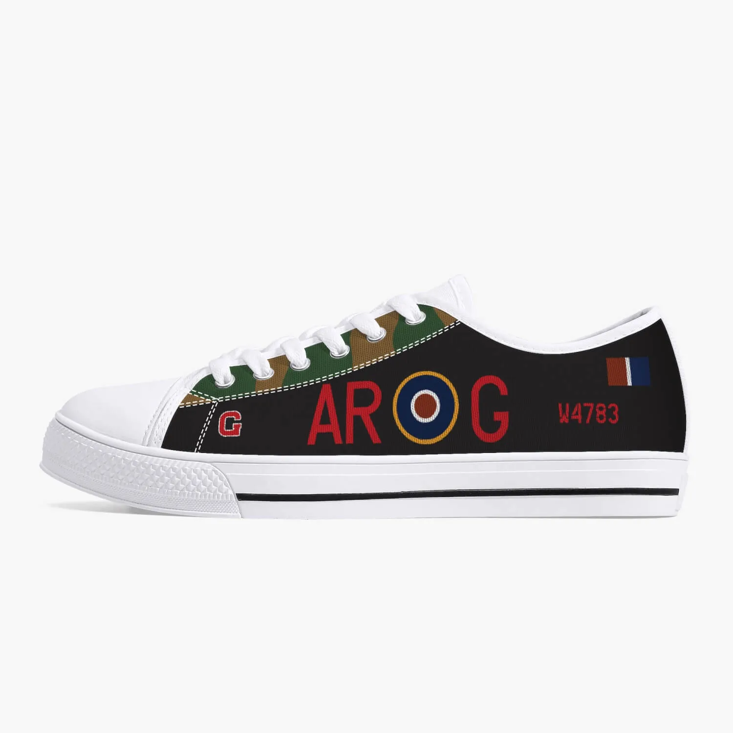 Lancaster "G for George" Low Top Canvas Shoes