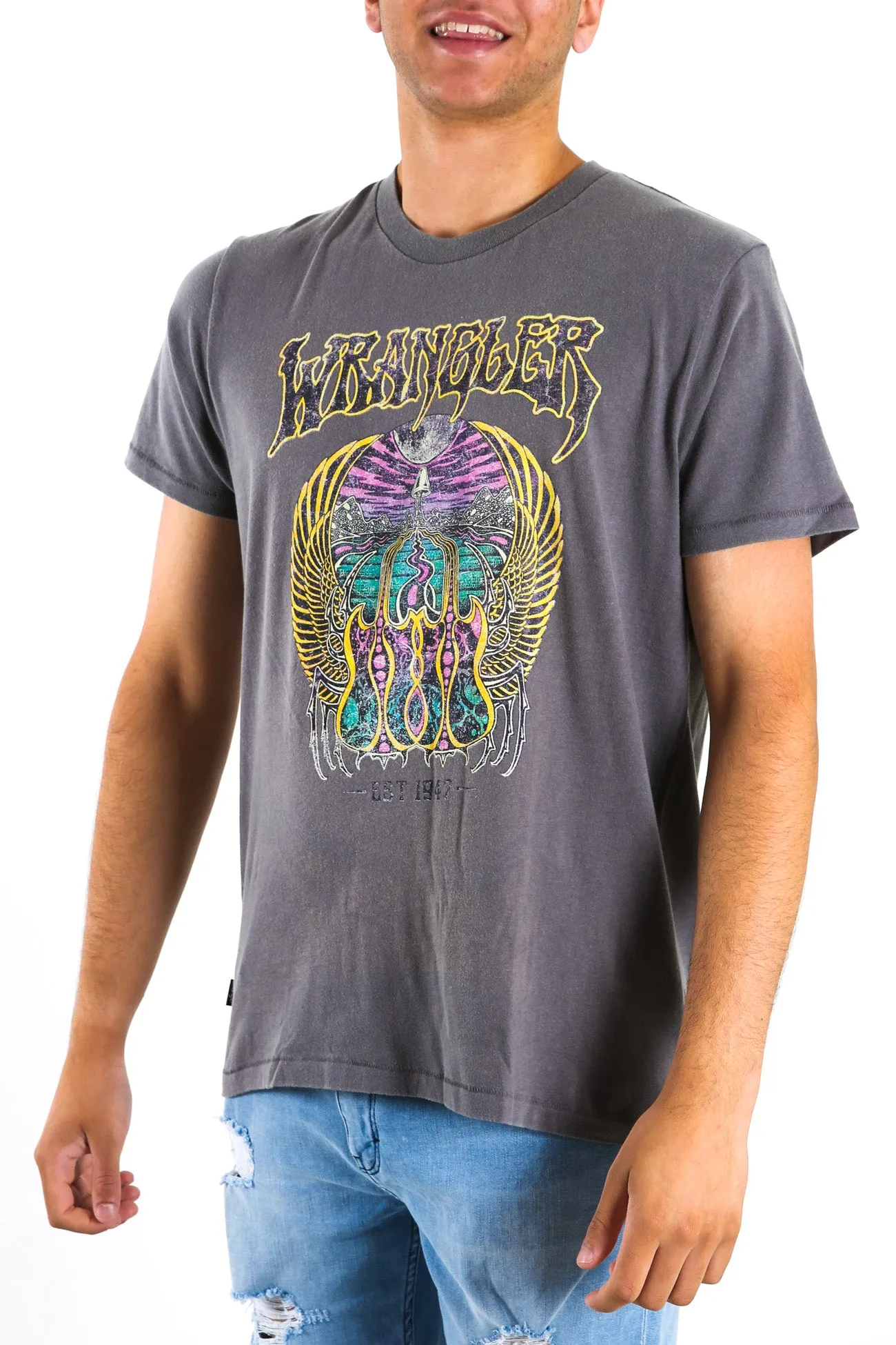 Landslide Short Sleeve Tee Slate