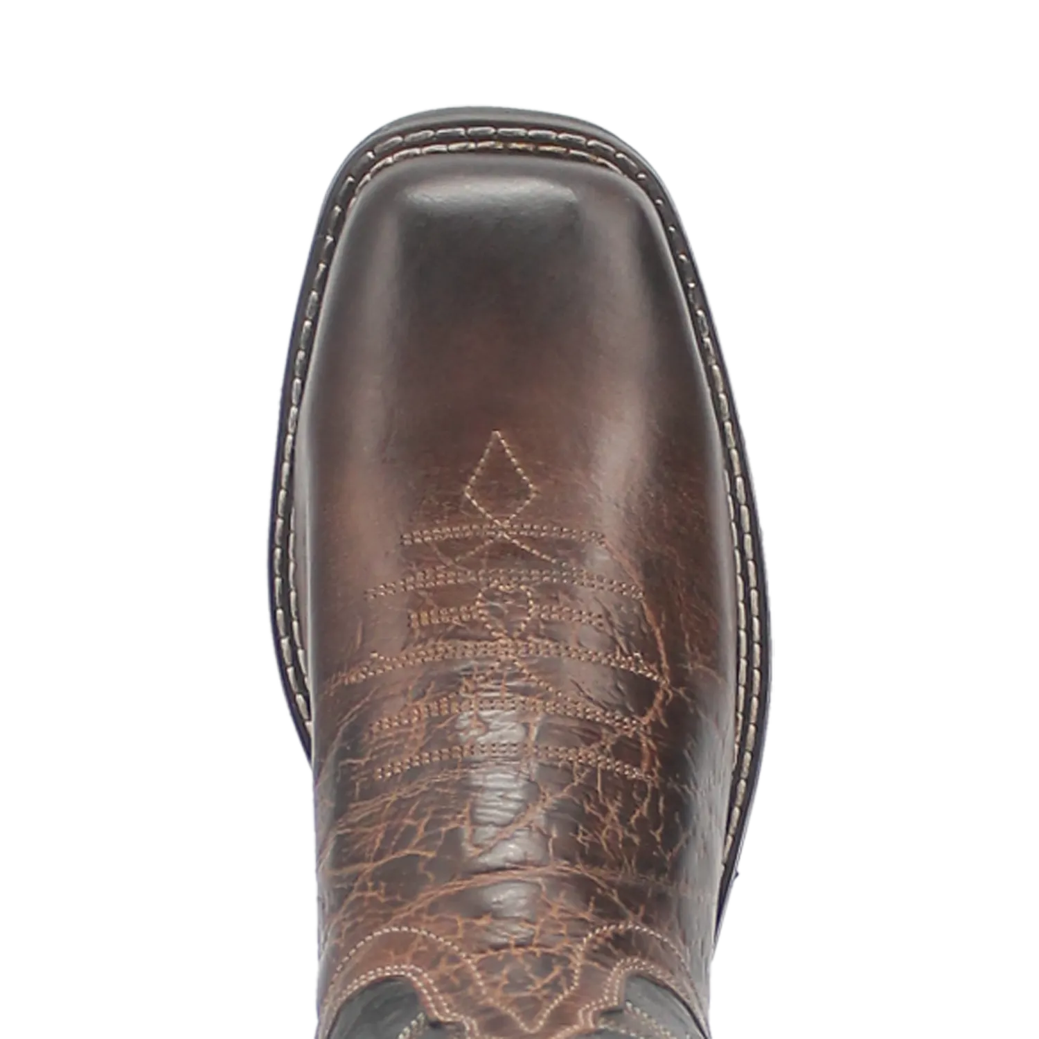 Laredo Men's 11'' Western Work Boot - Brown/Black 6820