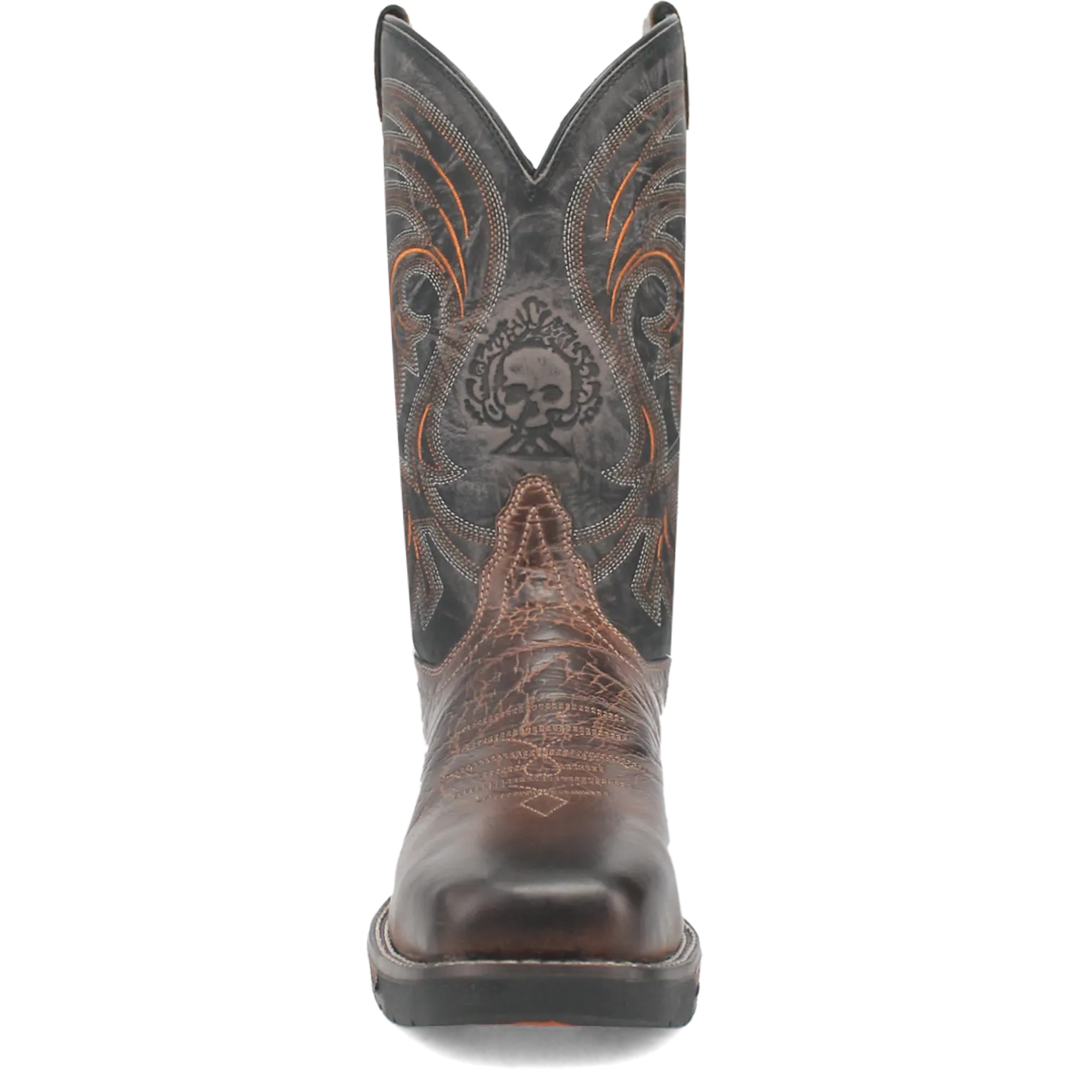 Laredo Men's 11'' Western Work Boot - Brown/Black 6820