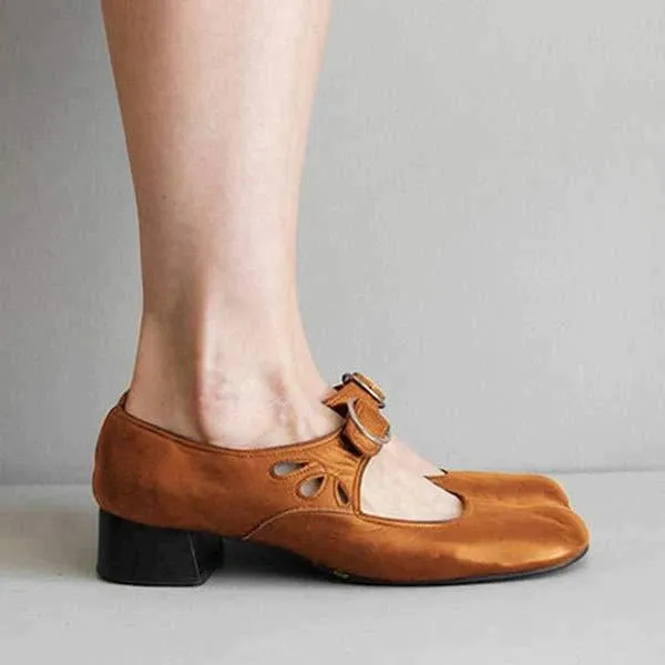 Leather sandals