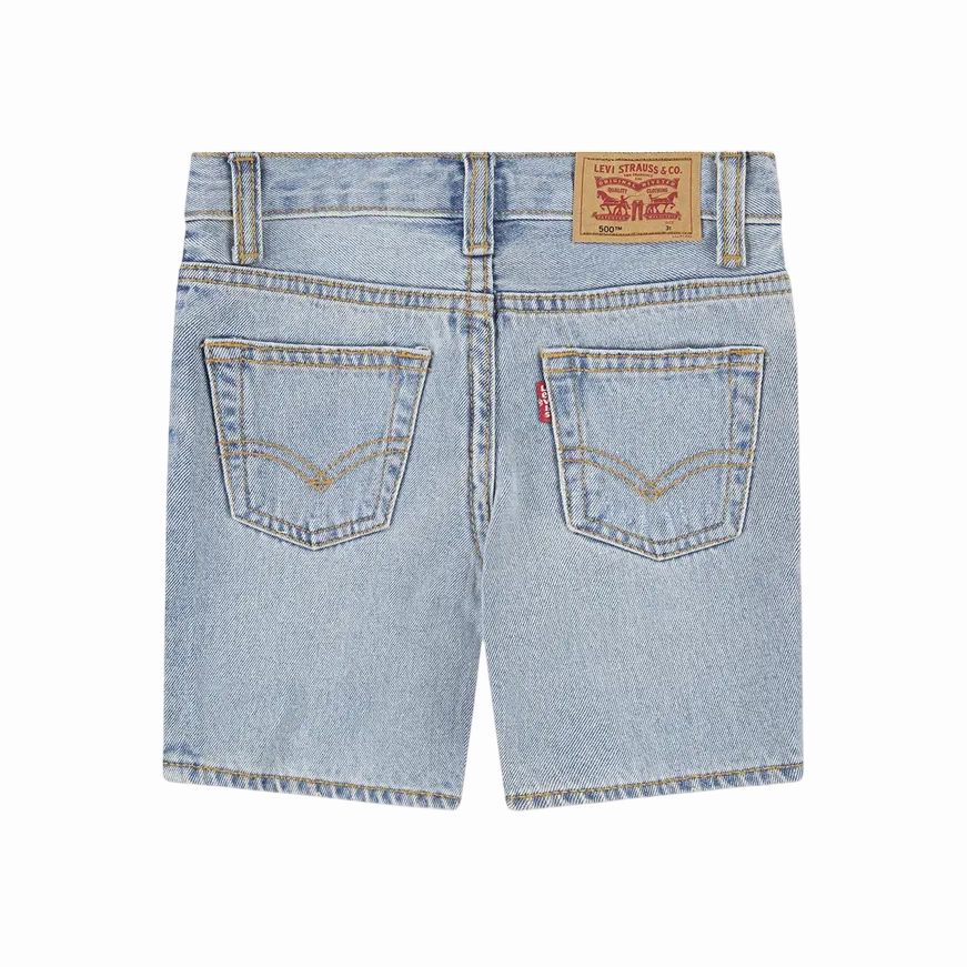 Sporty Casual Youth fashion Levi's Kids bermuda in jeans junior GRAIN OF SALT 8EK791-L9L blu chiaro