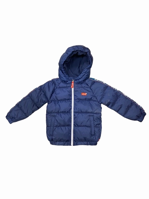 Levi's Kids Giubbotto Junior con Cappuccio Color Block Puffer 8EF848 9EF848 BCF naval academy Elastic Cuff Mechanism
