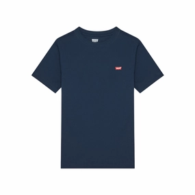 Levi's Kids maglietta manica corta da ragazzo Batwing Chest Hit 9EA100-C8D blu Cool Style