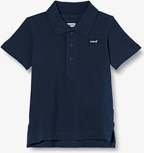 MoistureWicking Technology Levi's Kids Polo Piquet da ragazzo manica corta Back Neck Tape 8EA893-C8D 9EA893-C8D blu