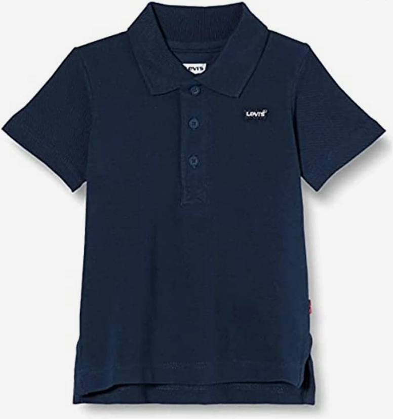 MoistureWicking Technology Levi's Kids Polo Piquet da ragazzo manica corta Back Neck Tape 8EA893-C8D 9EA893-C8D blu