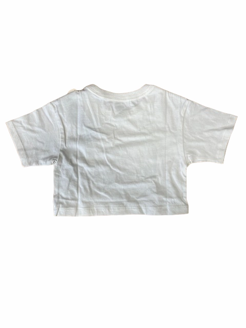 Odor Resistant Material Levi's Kids T-shirt da ragazza Meet and Greet Script Tee 3EH190-W5I 4EH190-W5I white alyssum