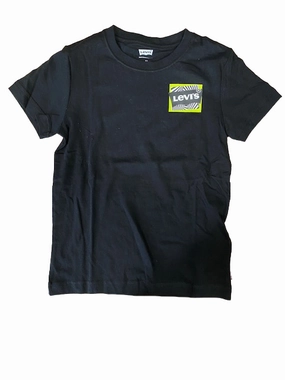 Fresh Outfit Style Levi's T-shirt manica corta da ragazzo Multi Hit Illusion Logo Tee 9EH897-023 black