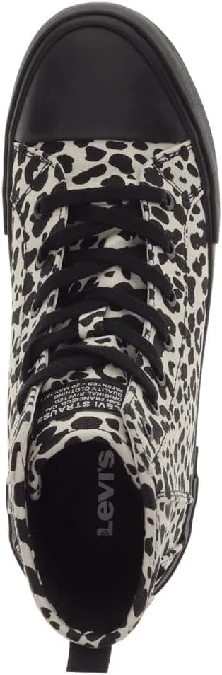 Levi's Womens Elite Canvas Casual Lace Up Sneaker Shoe