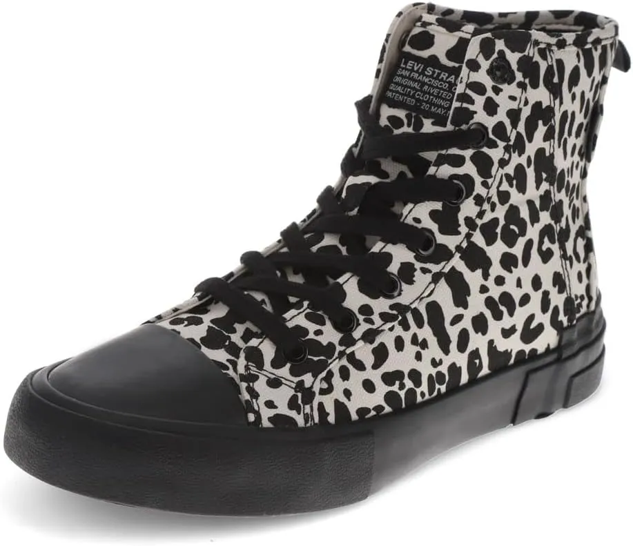 Levi's Womens Elite Canvas Casual Lace Up Sneaker Shoe