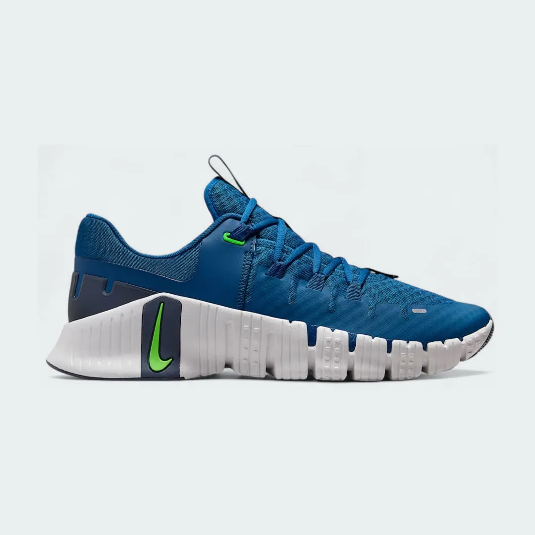 Nike Free Metcon 5 Men's Blue Training Shoes DV3949 401 dance - themed running wear running in half - marathons shoes