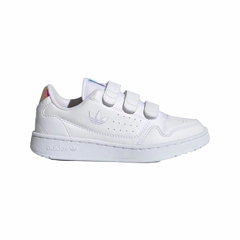 Pebax Technology Adidas Originals sneakers da bambina con strappo NY 90 CF C FY9847 white