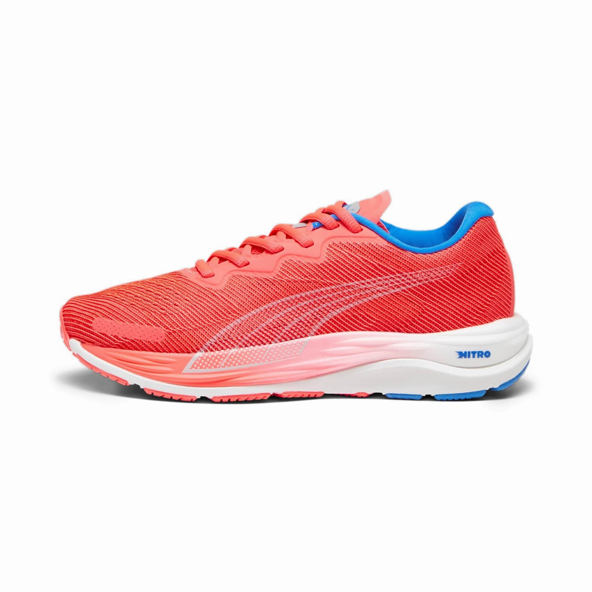 moisture - wicking insole shoes Puma Women's  Velocity Nitro 2 Wns Fire Orchid-Ultra Blue