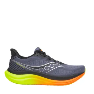 Natural Motion Design PhylonMidsole Saucony Men's Triumph 23 Running Shoes in Shadow/Vizi AW25