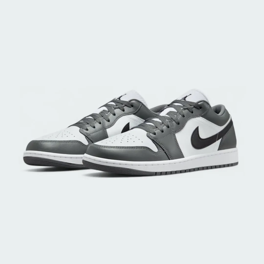 Air Jordan 1 Low Men's White Trainers 553558 152 FlexibleMidsole