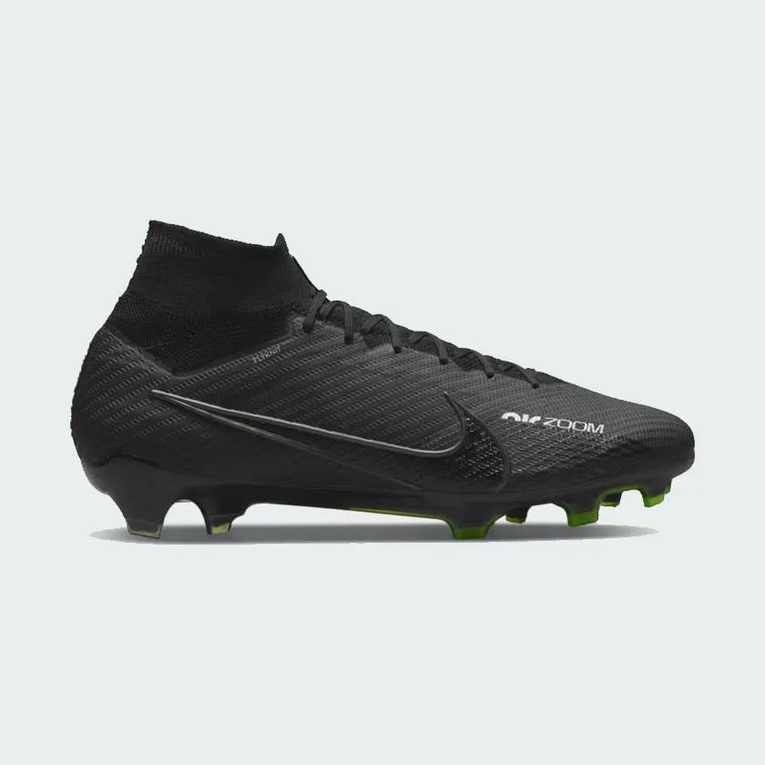 Nike Zoom Superfly 9 Elite FG Men's Football Boots Black DJ4977 001 Non Restrictive Toebox