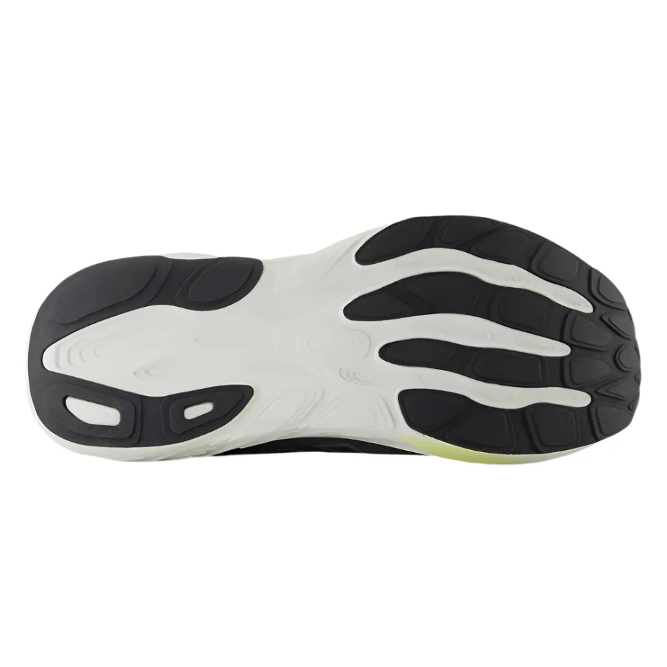 New Balance Men's 880 V15 Running Shoes in Black/Winter Grass/Castlerock AW25 Flexible Construction Soft Interior Lining