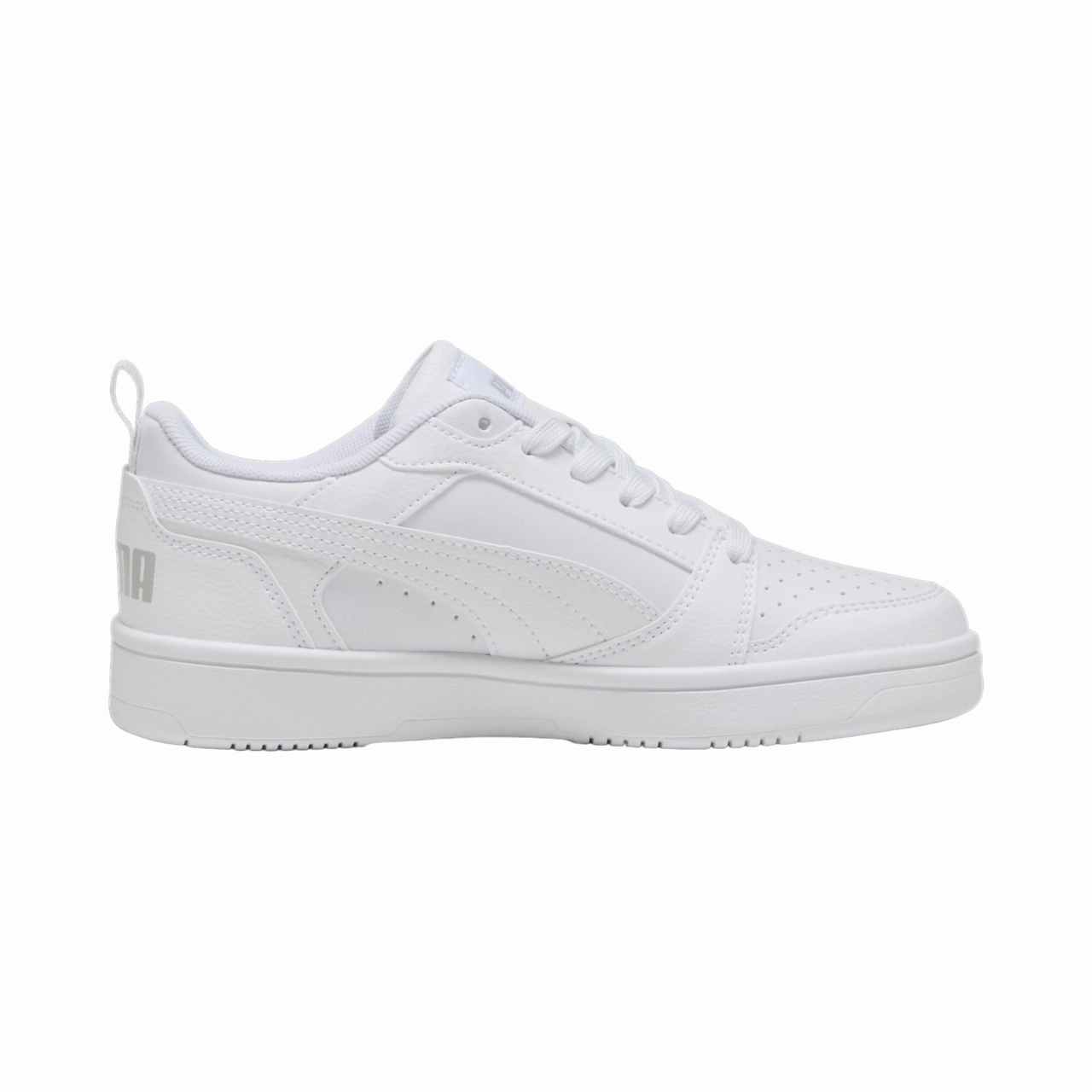 Puma scarpa sneakers da ragazzi Rebound v6 393833-03 bianco Rainy Day