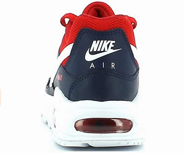 snug - fit high - arch Nike scarpa sneakers da bambino Air Max Command Flex 844352 416 blu-rosso