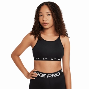 Durable Seams Nike Bra da ragazza The One FD2276-010 nero