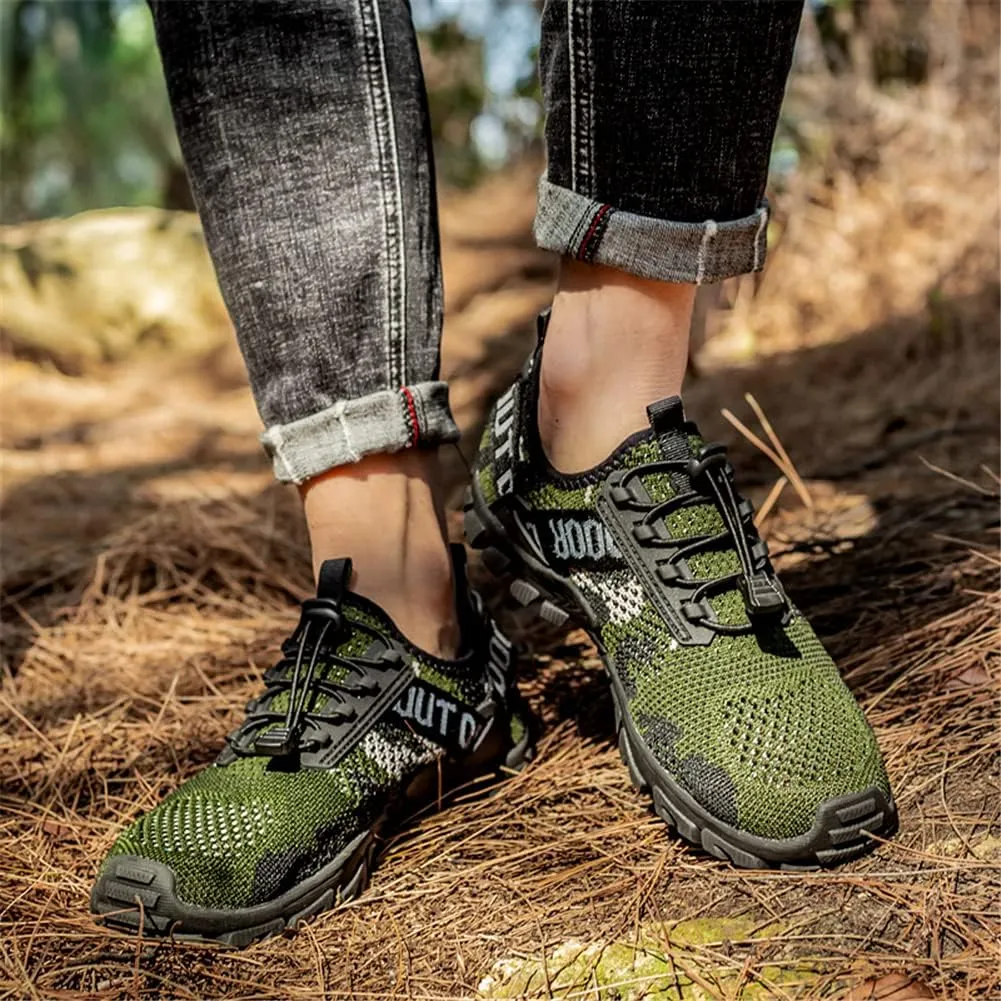 LLTMALL Men's Mesh Hiking Outdoor Shoes for Water Sport Lightweight Sneakers