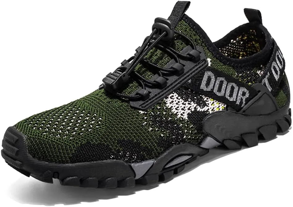 LLTMALL Men's Mesh Hiking Outdoor Shoes for Water Sport Lightweight Sneakers