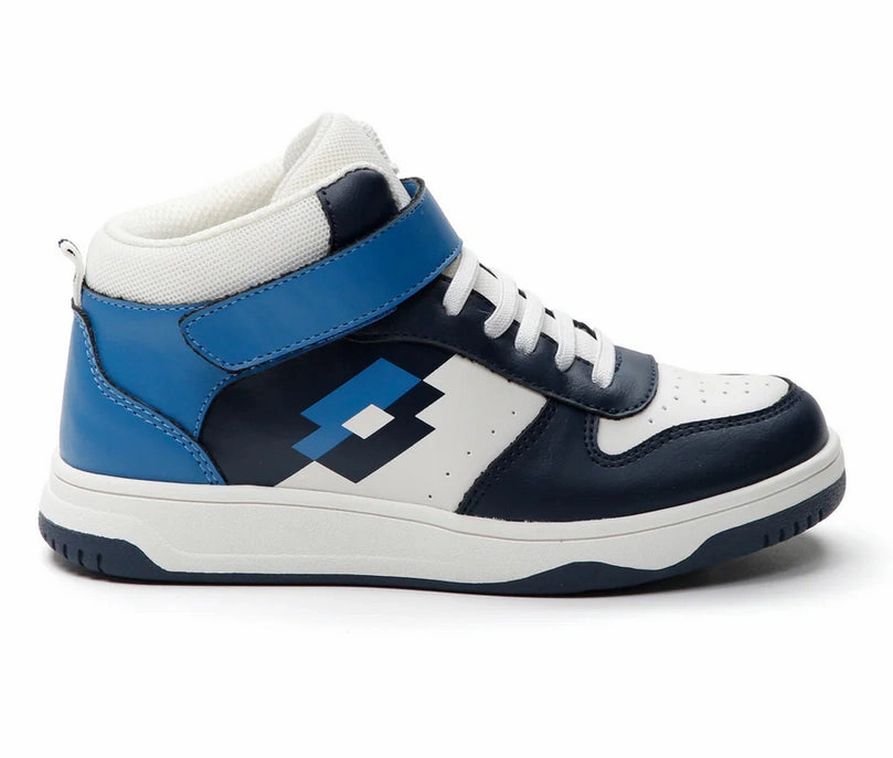 Lotto 219419 9E2 Rocket 1 AMF MID: Comfort e Praticit?? per i Giovani Atleti post - run Silicone Heel Grip