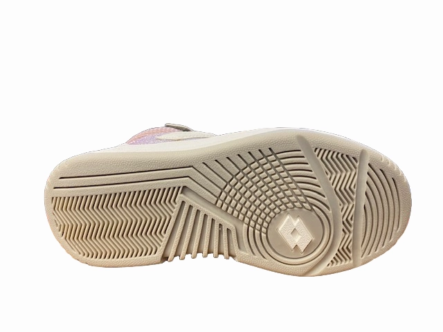 Replaceable Parts floral - pattern shoes Lotto scarpa da ginnastica alta da ragazza Rocket AMF III Mid Glitter CL S 218170 9DX metal silver-white-pale mauve
