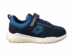 recreational shoes Lotto scarpa da ginnastica con laccio elastico e strappo Spacelite AMF II Jr 218207 8EW dress blue-vallarta blue