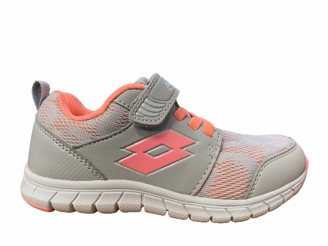 Lotto scarpa da ginnastica da bambina Spacerun V T4248 grigio Slip On