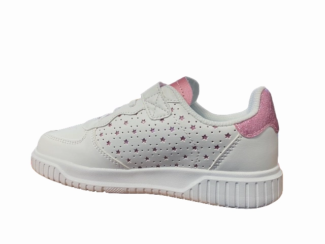 Quick Sprint Non Slip Traction Grip Lotto scarpa da ginnastica da bambina Venus 1 AMF STR CL S 219415 AFS white cashmere ros