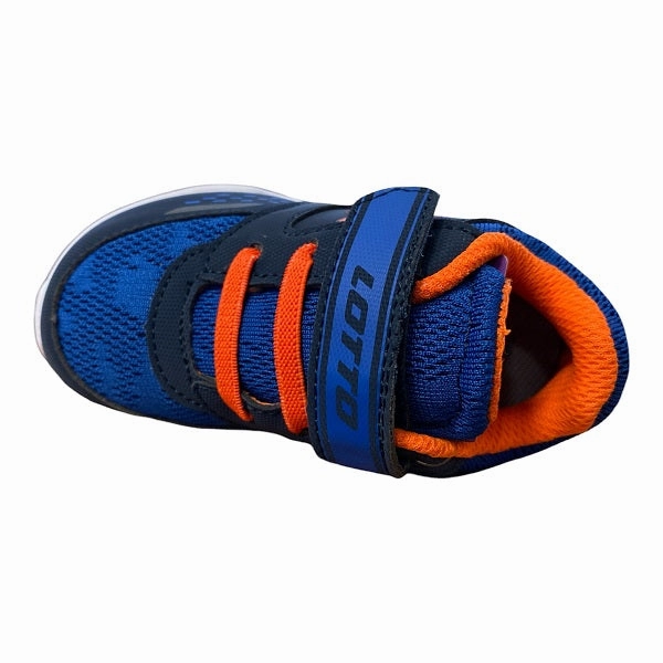 Long - lasting Performance slip - on shoes Lotto scarpa da ginnastica da bambino Spacelite AMF 2 INF 217516 8XJ blu arancione