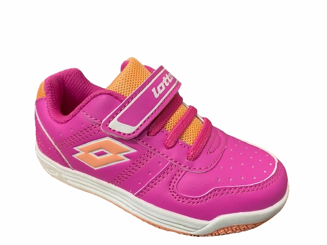Lotto scarpa da tennis da bambina Set Ace XI S9485 rosa Stability Enhancements Energy Return Footbed